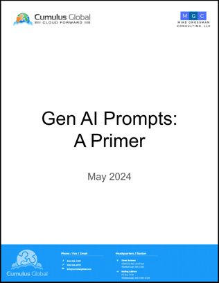 eBook - Gen AI Prompts - A Primer.cover