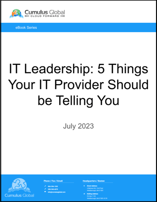 eBook.cover.5 things Your IT Provider Should be Telling You