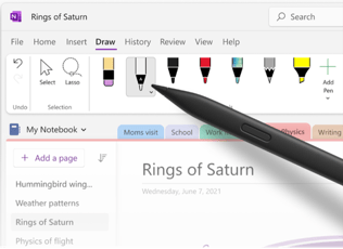 new to onenote 