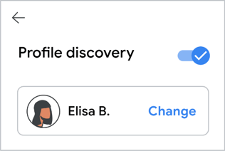 profile discovery
